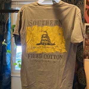 Don’t tread on me southern fried cotton tee